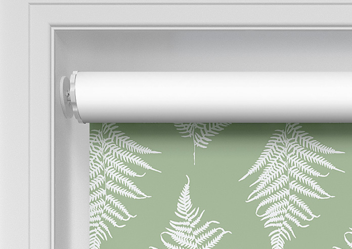 Delicate Ferns, Green - Twist&Fit Roller Blind - Image 10